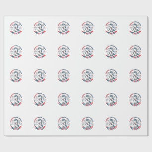 Papel De Presente Camisa Avó Patriota Americorn Unicórnio Design_1