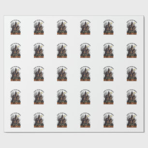 Papel De Presente Camisa da Temporada Assustadora Mansão Assombrada