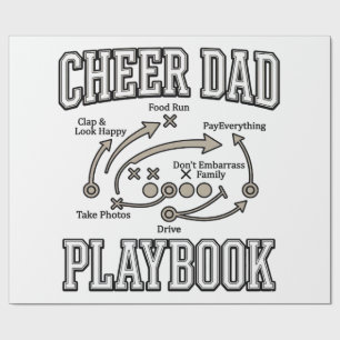 Papel De Presente Camisa de design vetorial vintage do playbook do p