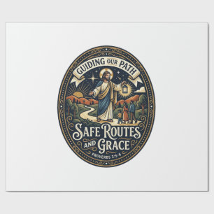 Papel De Presente Camisa de Motorista de Ônibus Jesus Trabalhador de