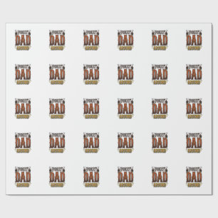 Papel De Presente Camisa de Pai de Halloween Pai Assustador Gravação
