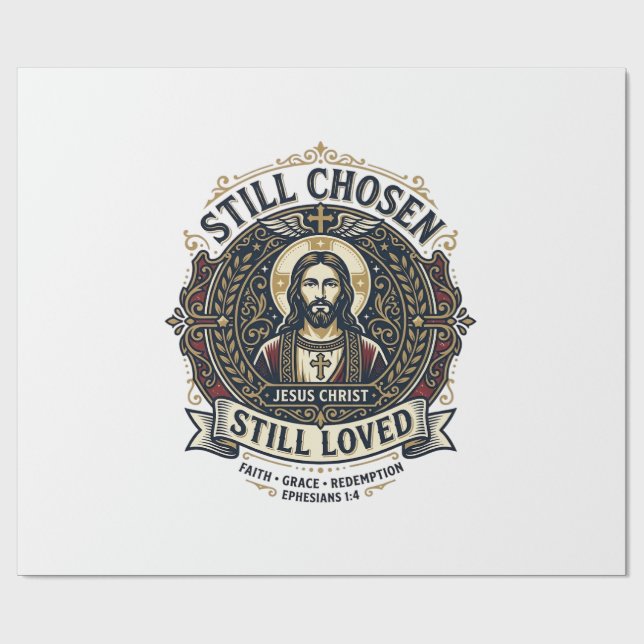 Papel De Presente Camisa de Recuperação de Divórcio Jesus Gráfico Cr (Aberto)