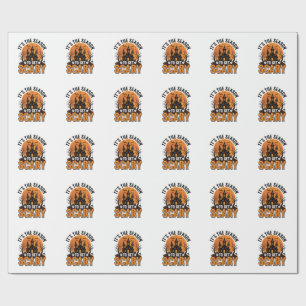 Papel De Presente Camisa do Castelo Assombrado da Temporada Assustad