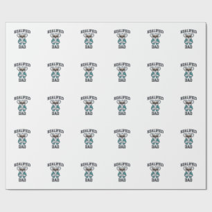 Papel De Presente Camisa do Pai Koalificado Design_1