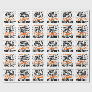 Papel De Presente Camisa engraçada da mamãe com modo de proteção - C