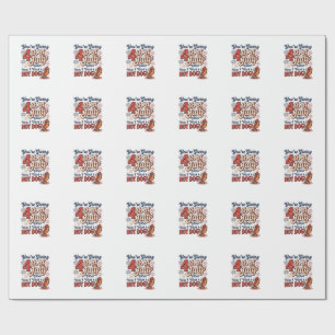 Papel De Presente Camisa engraçada do Dia da Independência dos EUA c