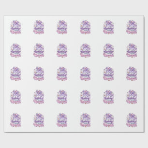 Papel De Presente Camisa Unicórnio Pequeno Unicórnio Assustador Esti