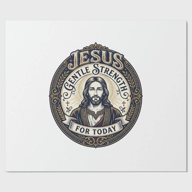 Papel De Presente Camiseta de Cuidador de Alzheimer Jesus Memory Car (Aberto)