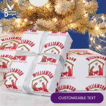 Camiseta de Natal personalizada da Natividade Cris