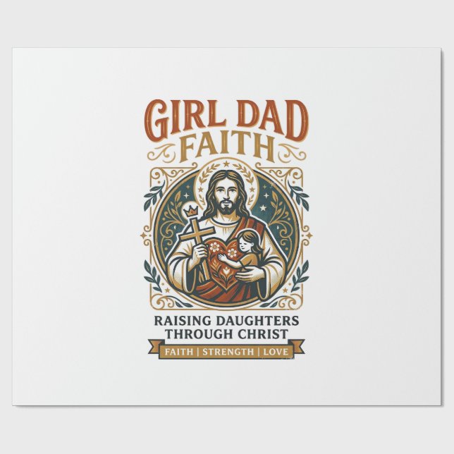 Papel De Presente Camiseta Gráfica de Identidades Micro Paternidade  (Aberto)
