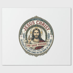 Papel De Presente Camiseta Gráfica Estúdio de Dança de Jesus Bailari