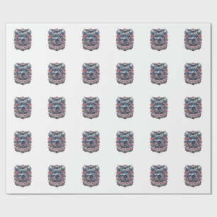 Papel De Presente Camiseta Gráfica Vetorial de Amante de Câmera Patr