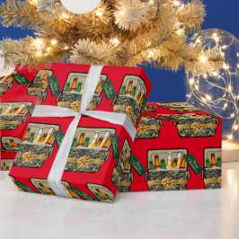 Papel De Presente Camo Ice Chest With Beer Feliz Natal