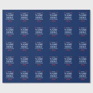 Papel De Presente Campanha Eleitoral Personalizada