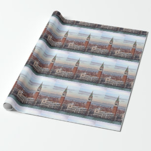 Papel De Presente Campanile di San Marco, Veneza Itália