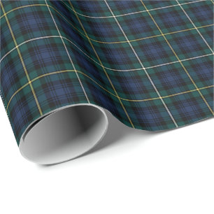 Papel De Presente Campbell of Argyll Clan Tartan
