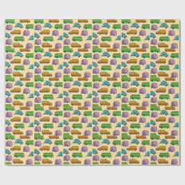 Papel De Presente Camping caravans