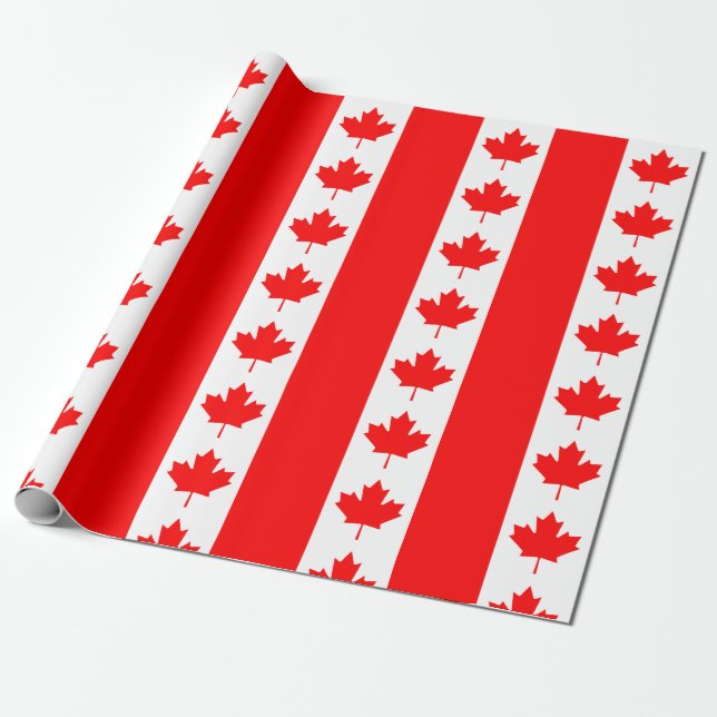 PAPEL DE PRESENTE CANADÁ (Desenrolado)