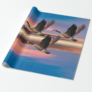 Papel De Presente Canada Geese image for Wrapper Paper (Imagem em ga