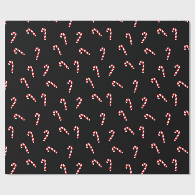 Papel De Presente Candy Cane (Aberto)