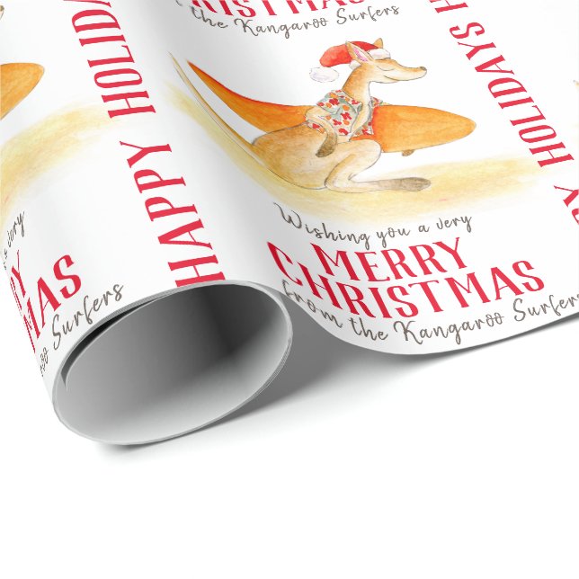 Papel De Presente Canguru-canguru-canguru-canguru (Ponta do rolo)