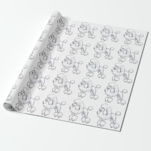 Papel De Presente Caniche