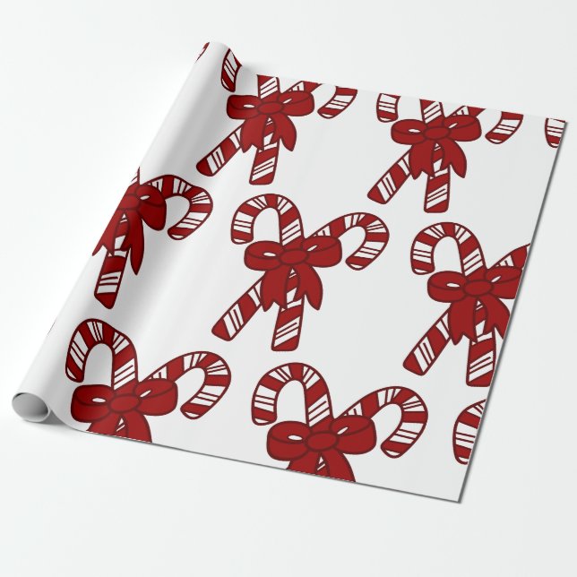 Papel De Presente Canis de Natal (Desenrolado)