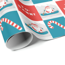 Papel De Presente Canoe Kayaking Holiday Gift