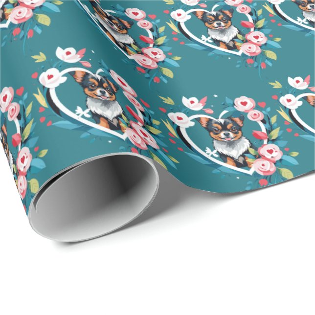 PAPEL DE PRESENTE CÃO (Ponta do rolo)