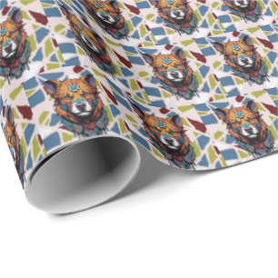 Papel De Presente cão