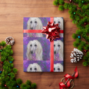 PAPEL DE PRESENTE CÃO AFEGÃO   
