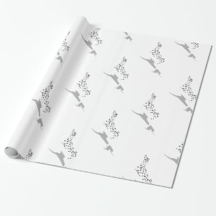 Papel De Presente Cão Dalmatian
