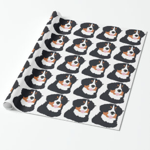 Papel De Presente Cão de montanha de Bernese