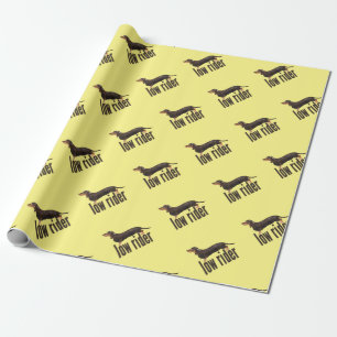 Papel De Presente Cão de salsicha de Daschund