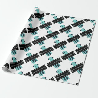 Papel De Presente Cão do melhor amigo do homem