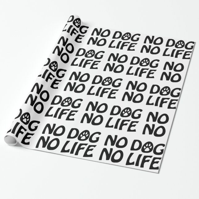 PAPEL DE PRESENTE CÃO NENHUM, VIDA NENHUMA (Desenrolado)