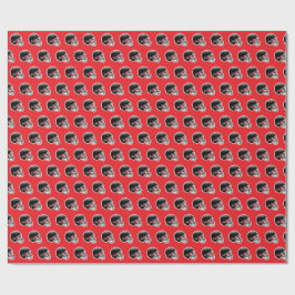 Papel De Presente Capacete de futebol americano