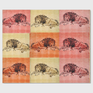 Papel De Presente CAPE LION LYING DOWN, por Rembrandt
