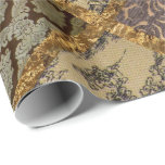 Papel De Presente Capetian Elegant Quilt 15 Old Vintage French<br><div class="desc">Façam as férias com estilo romântico e gosto requintado! É a arte da apresentação quando se trata de embrulhar presentes nesta temporada! Que melhor maneira de fazer isso do que enrolar seus presentes de amor com este elegante e velho papel de enrolação de toile francês? Perfeito para qualquer ocasião e...</div>