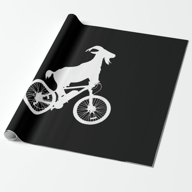 Papel De Presente Capim Bicicleta Engraçado do Piso Engraçado (Desenrolado)