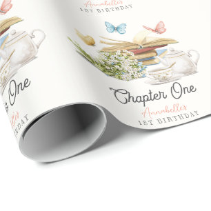 Papel De Presente Capítulo Um primeiro aniversario De Histórias De B