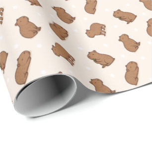 Papel De Presente Capivaras