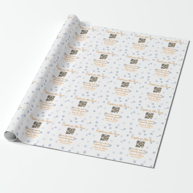 Papel De Presente Capturar o amor adicionar imagem de carregamento d (Desenrolado)