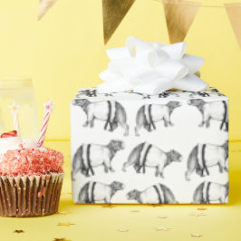 Papel De Presente Capybara Karate