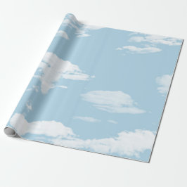 Papel De Presente Cara nas nuvens