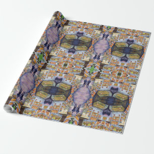 Papel De Presente Carga Extraordinária de Trabalho Artístico