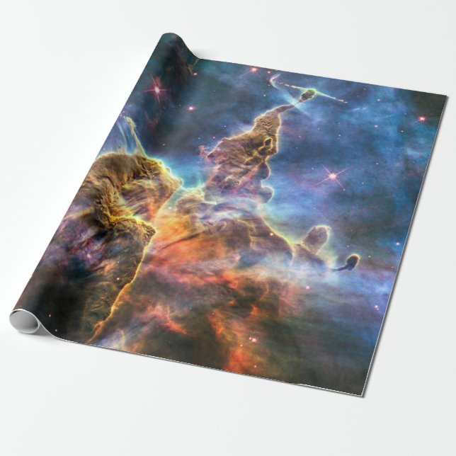 Papel De Presente Carina Nebula Mystic Mountain Outer Universo Espac (Desenrolado)