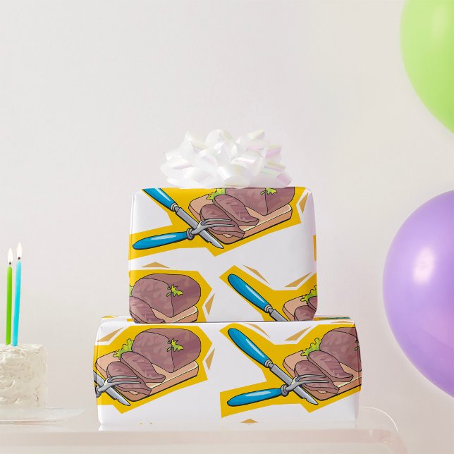 Papel De Presente Carnes (Criador carregado)