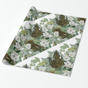 Papel De Presente Carolina Pigeon Audubon Morning Dove
