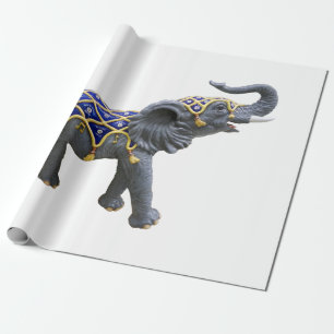 Papel De Presente Carousel Animal Elephant Photo Stationery